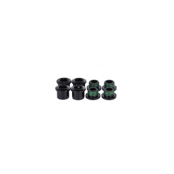 Jeu de vis pour plateau Sram X01/DH alu 11.6918.003.000, pédalier 4 trous, noir