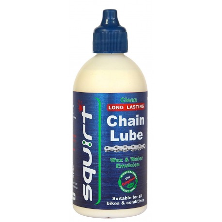 SQUIRT LUBRIFIANT CHAINE CIRE LONGUE DUREE - 120ML