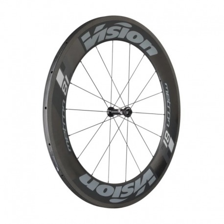 PAIRE DE ROUES VISION METRON 81 SL PNEU TUBELESS READY SRAM XDR CARBONE
