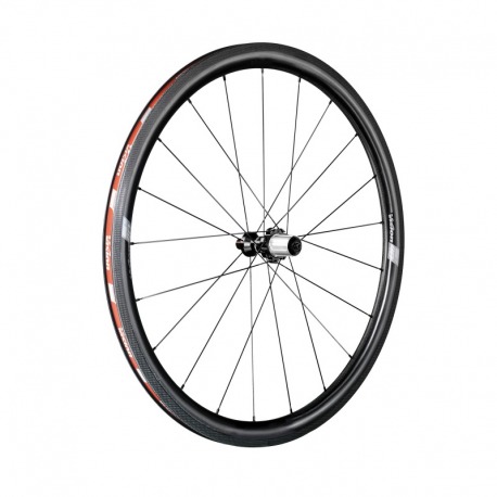 PAIRE DE ROUES VISION SC 40 XDR FREEHUB PNEU