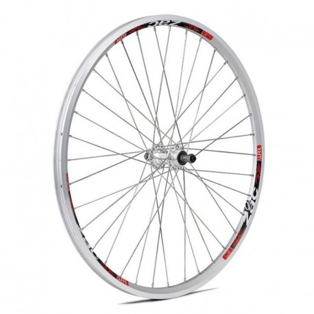 ROUE ARRIÈRE. 26 AVEC FERMETURE Alu. ZAC ARGENT