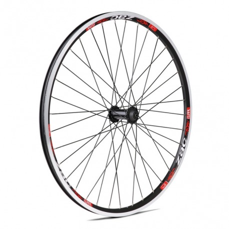 ROUE AVANT 26 ZAC NOIR+BOBINE+RAYON NOIR