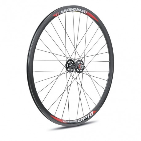 ROUE DE PISTE AVANT NOIRE DP-18