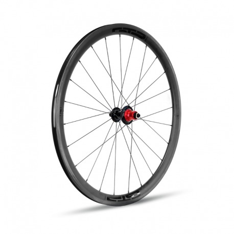 ROUE TR.GURPIL CARB.GTR 700C 38mmV-BRAKE SRAM XDR