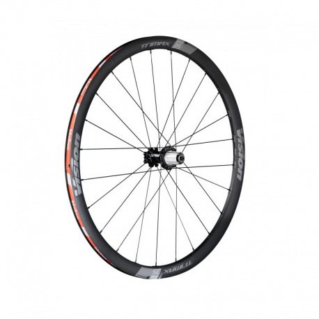 PAIRE DE ROUES VISION TRIMAX 35 CUB.TUBEL.SH10/11V PLA