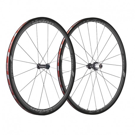 PAIRE DE ROUES VISION TRIMAX 30 KB CUB.TLR SHIMANO 10/11V