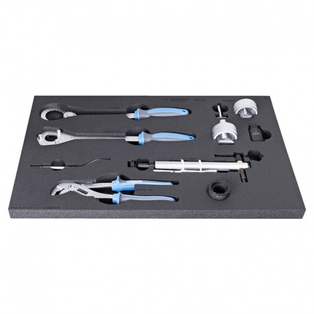 KIT D'OUTILS UNITED EN PLATEAU POUR BANC DE TRAVAIL SOS 8P