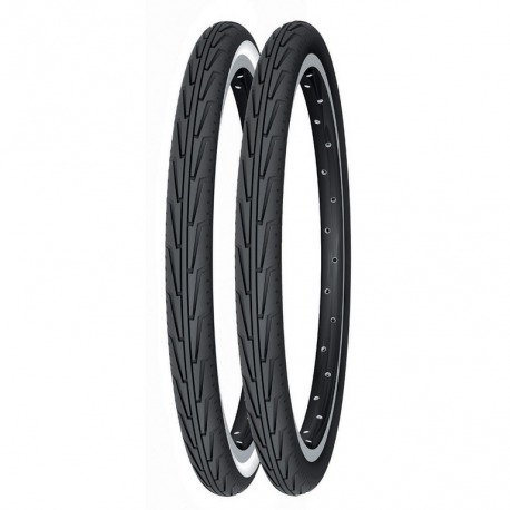 PNEU MICHELIN 550A DIABOLO CITY BLANC/NOIR