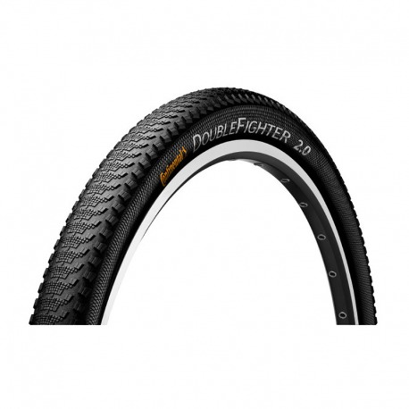 Pneu Continental DOUBLE FIGHTER III 26x1.90 Rigide Noir