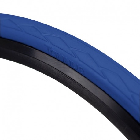 TOIT PLEIN TANNUS SEMI LISSE 700x28 DUR BLEU 28-622