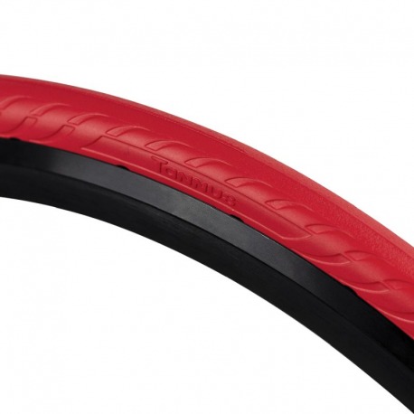 TOIT PLEIN TANNUS NEW SLICK 700x25 HARD RED 25-622