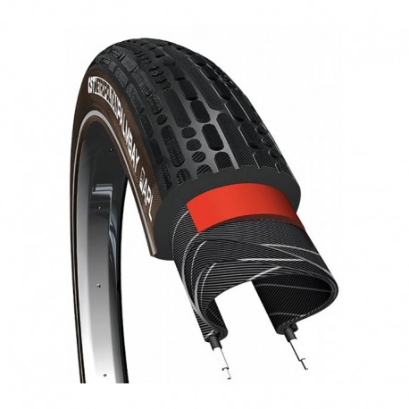 Pneu CST PALMBAY URBAN 28x2.00 RIGIDE NOIR/MARRON