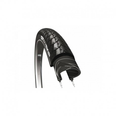 PNEU CST SKIP 16x1.75 RIGIDE NOIR REFLECHISSANT