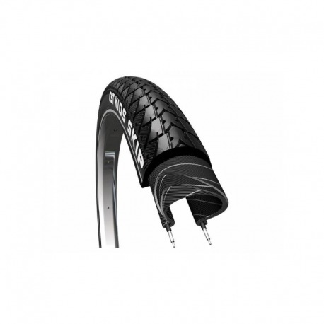 PNEU CST SKIP 18x1.75 RIGIDE NOIR REFLECHISSANT