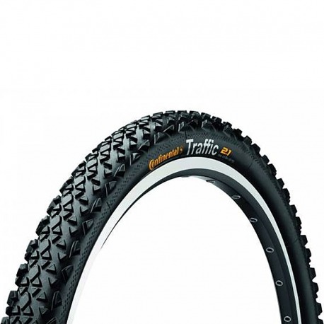 Continental Pneu TRAFFIC II 24x1.75 SPORT Rigide Noir REFL