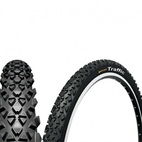 PNEU CONTINENTAL TRAFFIC II 26x1.90 SPORT RIGIDE NOIR 50-559