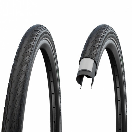 Pneu Schwalbe DELTA CRUISER PLUS 700x28 ACT RIG.NEG.REF