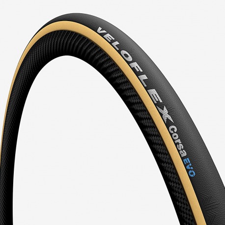 PNEU VELOFLEX CORSA EVO OPEN BOYAU 700x28 NE/BEIG