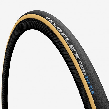 PNEU VELOFLEX CORSA EVO 700x28 TUBELESS NE/BEI