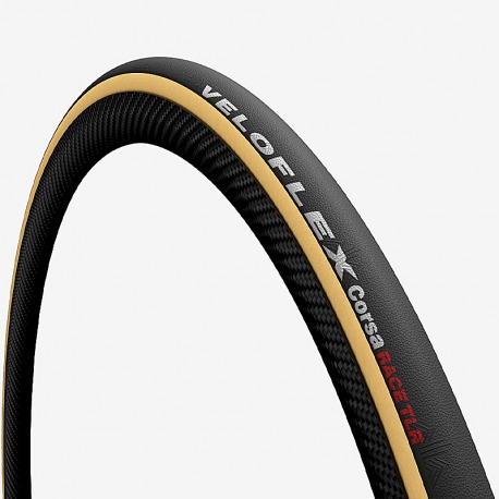 PNEU.VELOFLEX CORSA RACE 700x25 TUBELESS NOIR/BEI