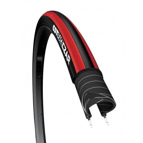Pneu CST Race Czar 700x23C 23-622 27 tpi noir/rouge