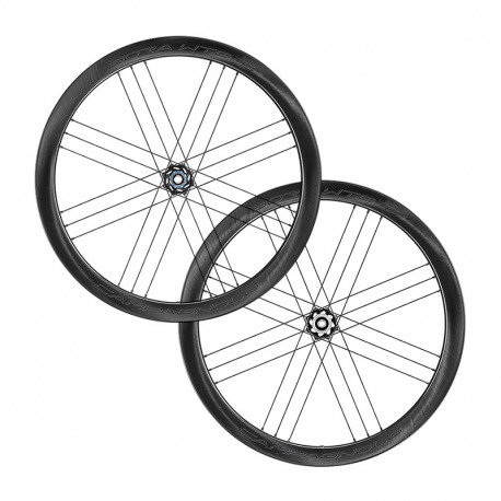 Paire de roues Bora WTO DB 45 Dark 2WF 9-12v 28" WH20-BOWTODFR45XDK, Shim core, RD+RT