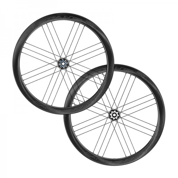 Paire de roues Bora WTO DB 45 Dark 2WF 9-12v 28" WH20-BOWTODFR45XDK, Shim core, RD+RT