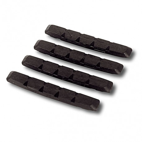 KIT 4 MACHOIRES RX SWISSSTOP ALUMINIUM NOIR