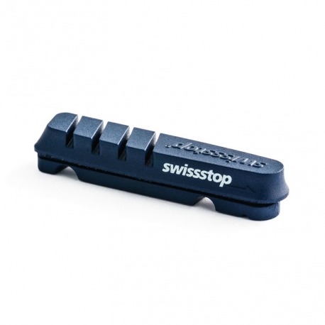 KIT 4 CHAUSSURES SWISSSTOP FLASH EVO BLEU/ALUMINIUM