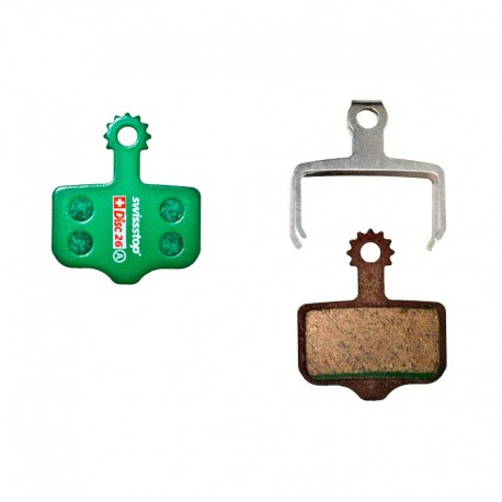 JEU DE PLAQUETTES DE FREIN ORGANIQUES SWISSSTOP DISC 26 C