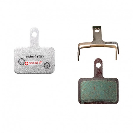JEU DE PLAQUETTES DE FREIN ORGANIQUES SWISSSTOP DISC 32