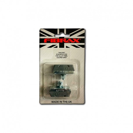 JEU DE MACHOIRES DE FREIN FIBRAX POUR ROUES ALU PO
