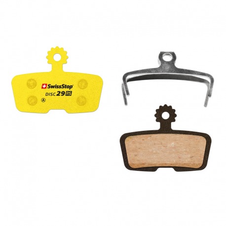 JEU DE PLAQUETTES DE FREIN ORGANIQUES SWISSSTOP DISC 29 RS