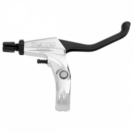 LEVIER DE FREIN SHIMANO DRX DER.BMX V-BRAKE 2 DOIGTS PLA/NOIR