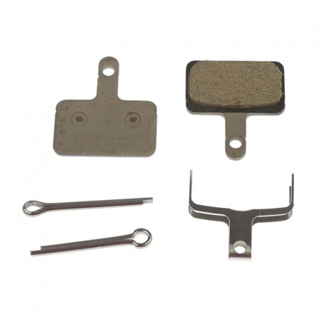 JEU DE PLAQUETTES DE FREIN SHIMANO B05S ORGANIQUE/RÉSINE