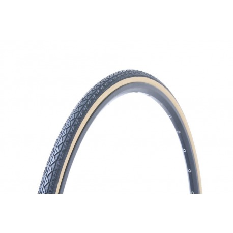 Pneu Hutchinson GT wire 28" 700x28C 28-622 noir-beige