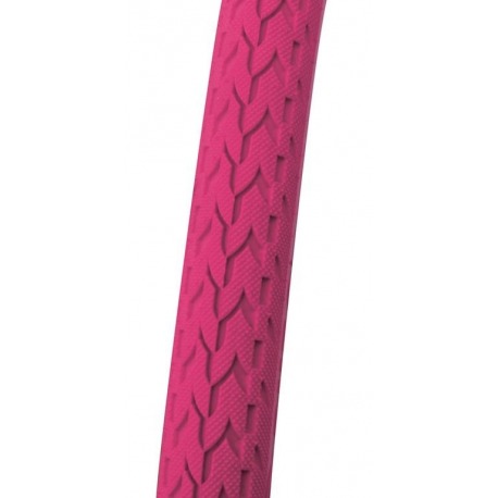 Fixie Pops Pneu dur 700x24C pliable Trouble Bubble/rose