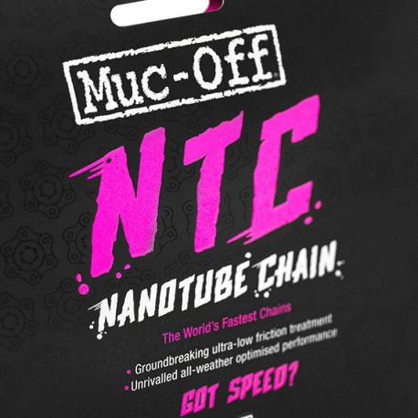 CHAÎNE MUC-OFF NTC NANOTUBE POUR SRAM RED 11S PLAT