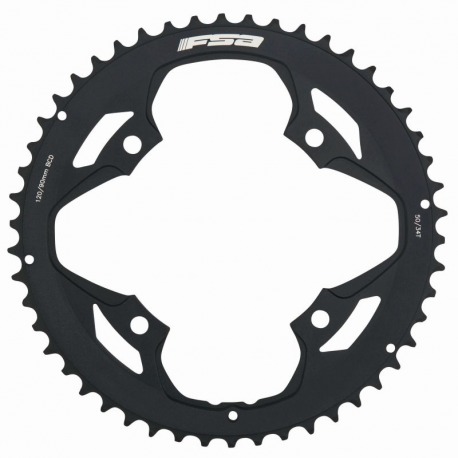 PLATEAU FSA OMEGA PRO 120 MM 50 DENTS NOIR