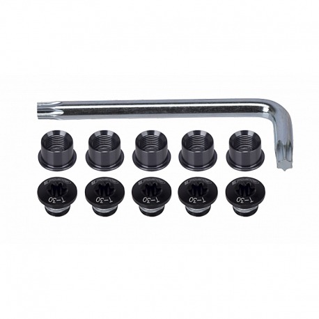 KIT VIS PLAQUE FSA ML021 CARRET.2X NOIR (10U)
