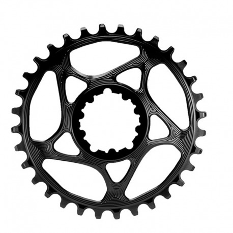PLATEAU EN ALUMINIUM NOIR ABSOLUTE BLACK 32T DIRECT MOUNT SRAM 1x10-12V