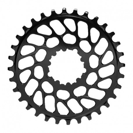 PLATEAU ABSOLUTE BLACK 30D DIRECT MOUNT BB30 SRAM 1x10-12V ALUMINIUM NOIR