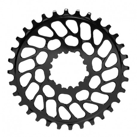PLATEAU ABSOLUTE BLACK 34T DIRECT MOUNT BB30 SRAM 1x10-12V ALUMINIUM NOIR
