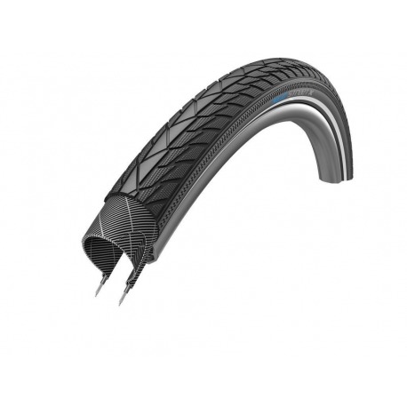 Pneu XLC StreetX 47-559 26x1.75 Noir Reflex