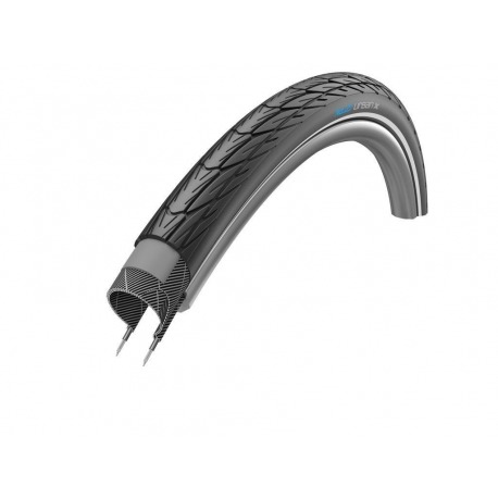 Pneu XLC UrbanX 37-622 28x1.40 Noir Reflex