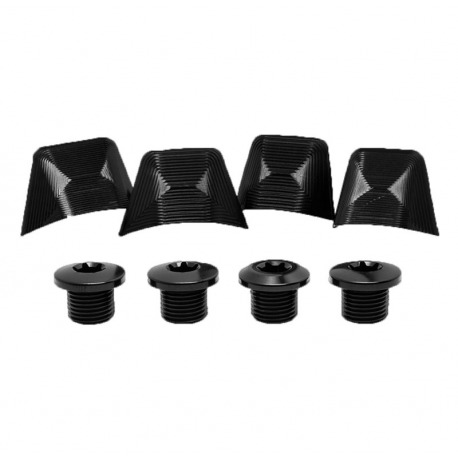KIT BOULONS/ÉCROUS ABSOLUTE BLACK ULTEGRA NE