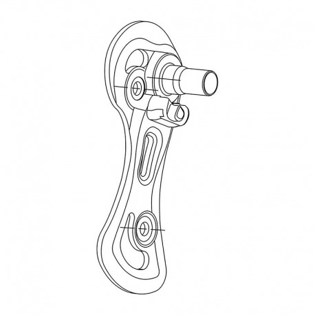 CAGE DERAILLEUR CAMPAGNOLO CHORUS/RECORD MEDIUM BOX