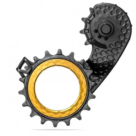 CAGE DE DERAILLEUR CREUSE NOIRE ABSOLUE SHIMANO 9100/8000 CAR.OR