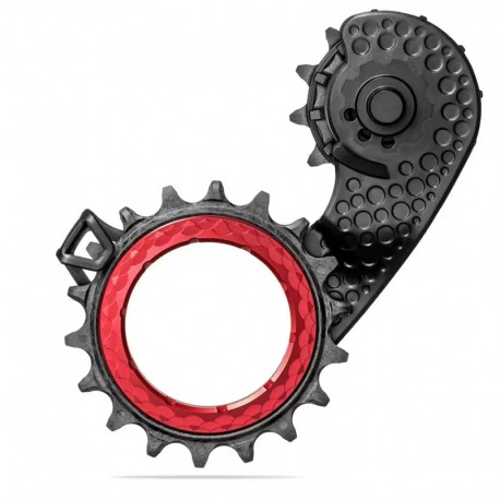 CAGE DE DERAILLEUR CREUSE NOIRE ABSOLUE SHIMANO 9100/8000 CAR.RO