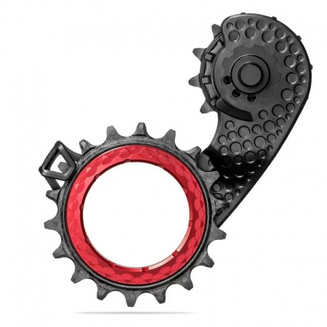 CAGE DERAILLEUR ABSOLUTE BLACK HOLLOWCAGE SRAM AXS CAR.RED